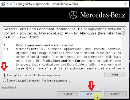 How To Install Xentry Openshell XDOS 2022.06 C4 C5 C6 Mercedes Diagnostic (7)