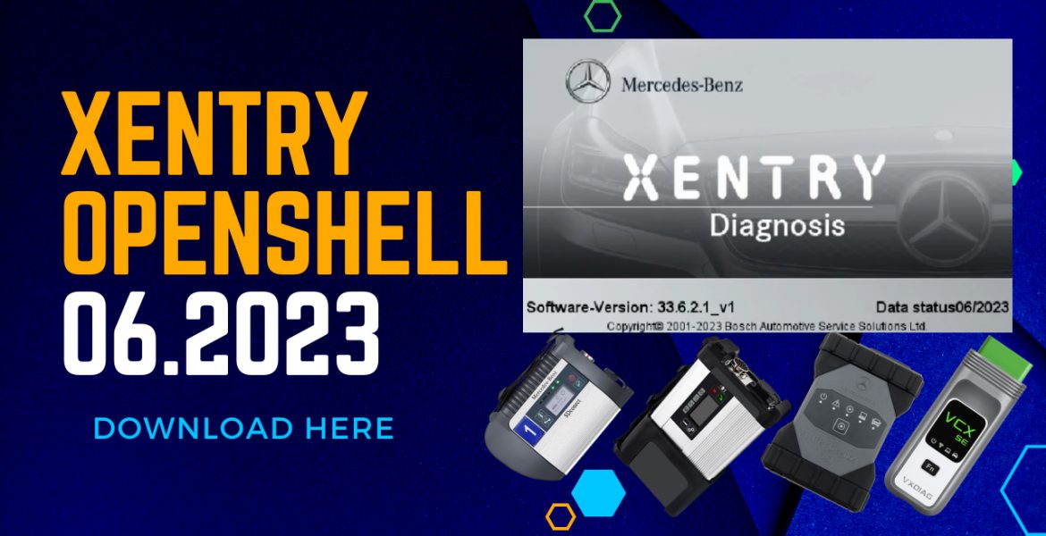 How To Install Xentry Openshell XDOS 06_2023 SDConnect C4 C5 C6 VXDiag Download Link