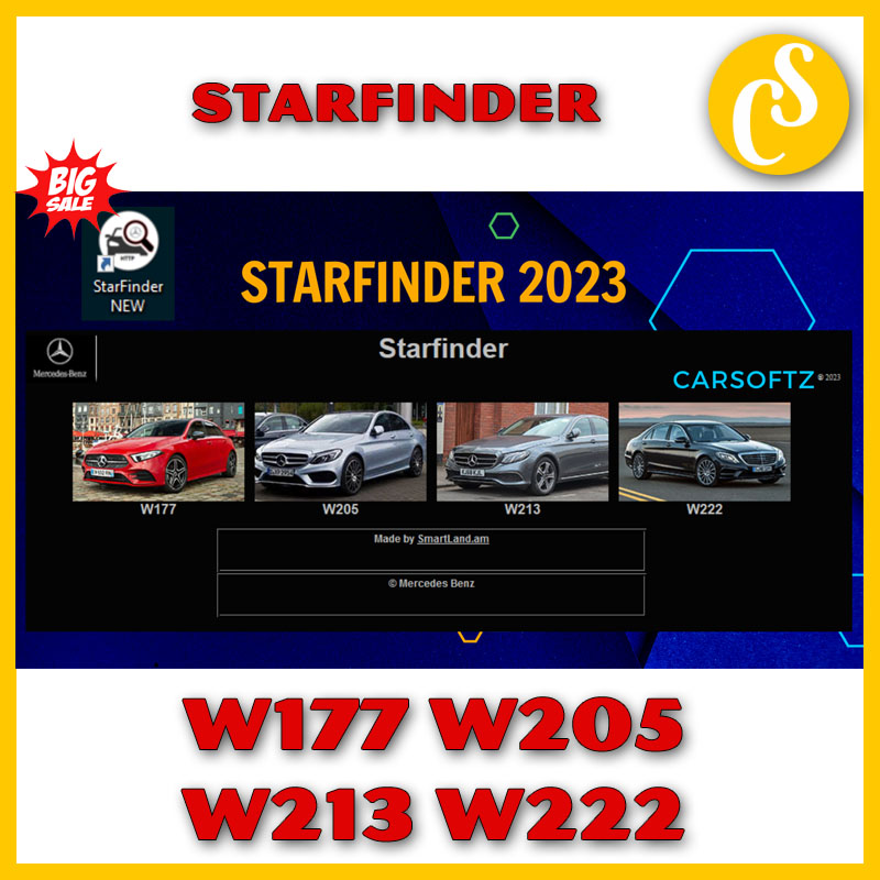 Mercedes StarFinder W177 W205 W213 W222 (1)