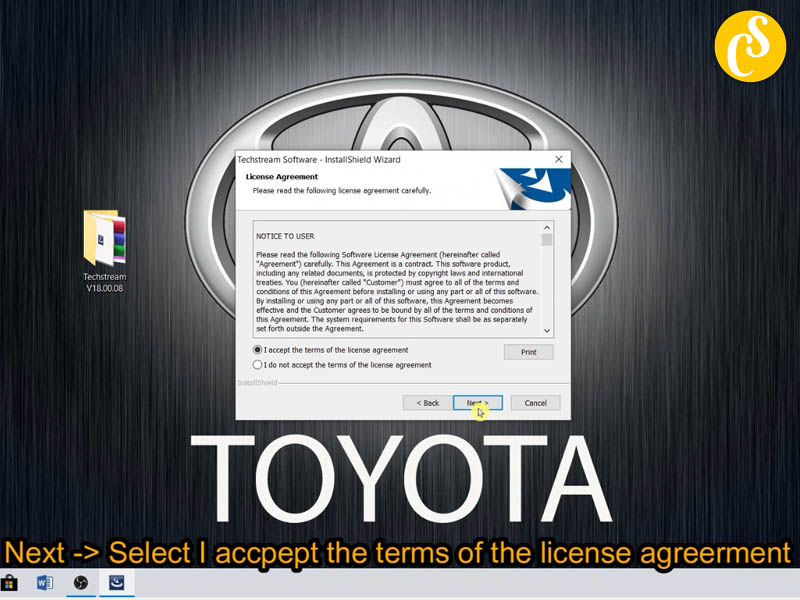 Download and install toyota techstream v18_00_008 02_2023 (4)