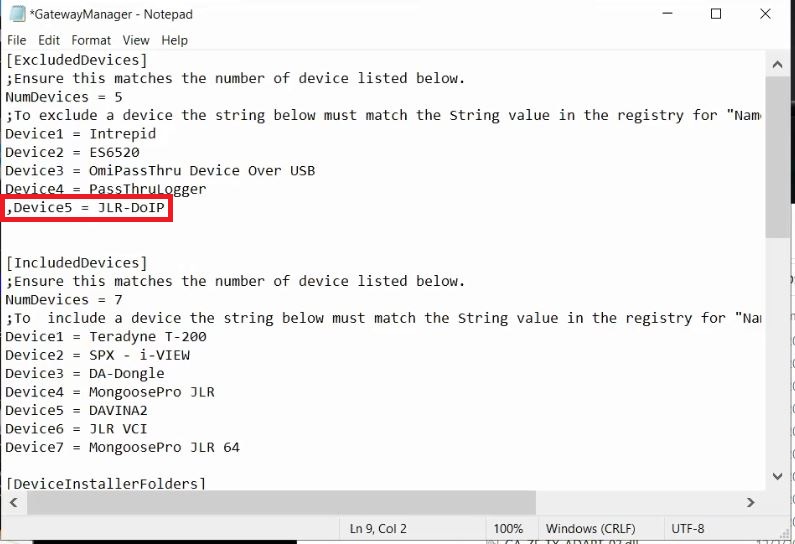 How to setup JLR DoIP VCI for SDD and Pathfinder (7)