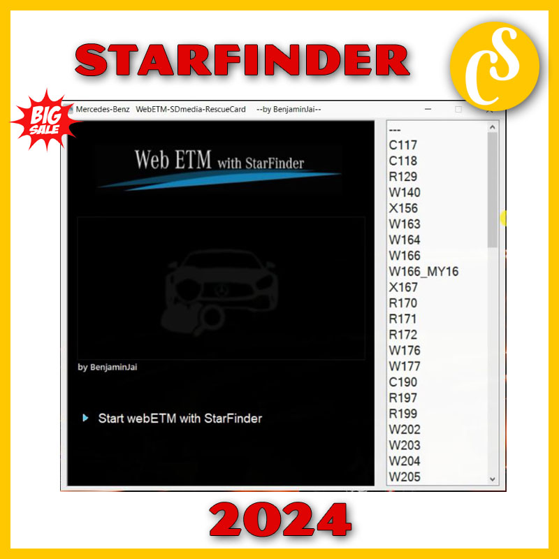 StarFinder 2024 Mercedes-Benz Software Full Model (1)