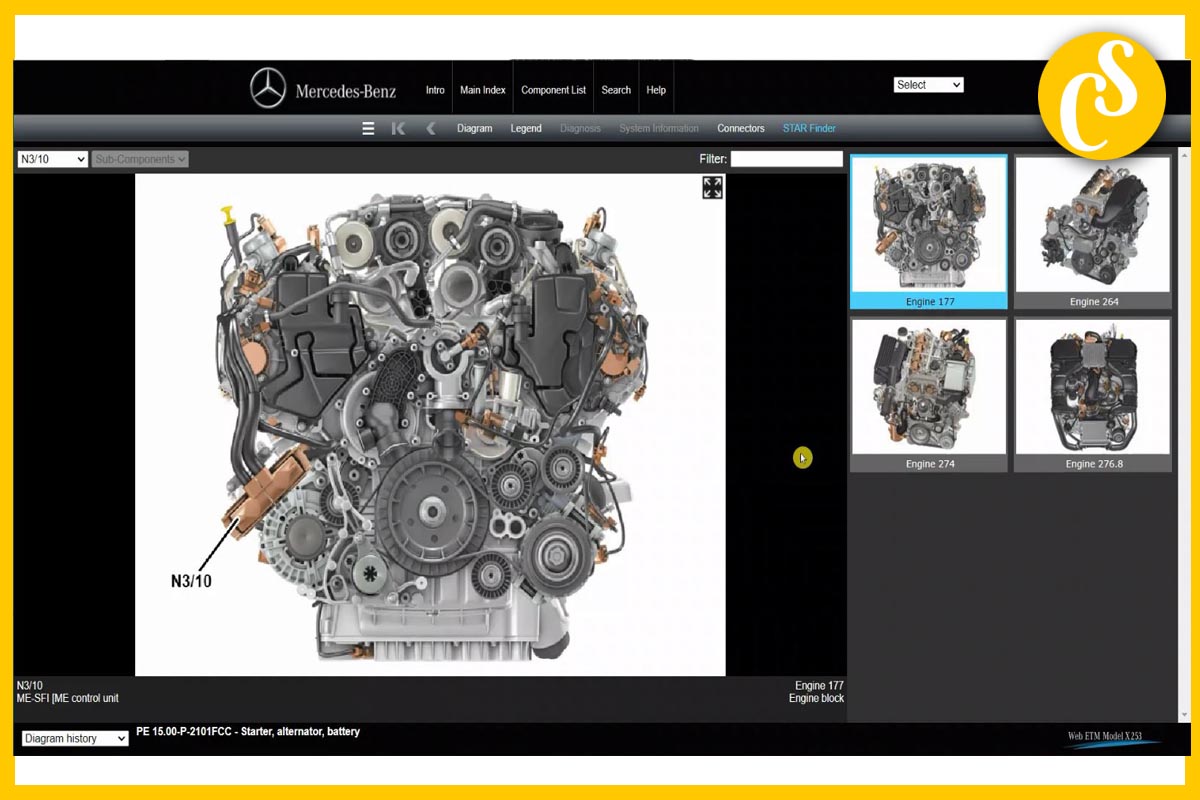 StarFinder 2024 Mercedes-Benz Software Full Model (4)